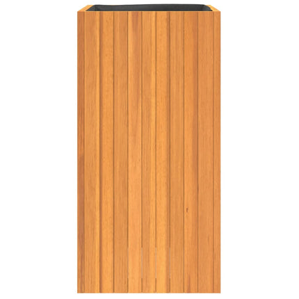 Odlingslåda 45x45x90 cm massivt akaciaträ