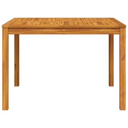 Trädgårdsbord 110x110x75 cm massivt akaciaträ