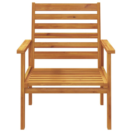 Trädgårdsstolar 2 st 66,5x65x81 cm massivt akaciaträ