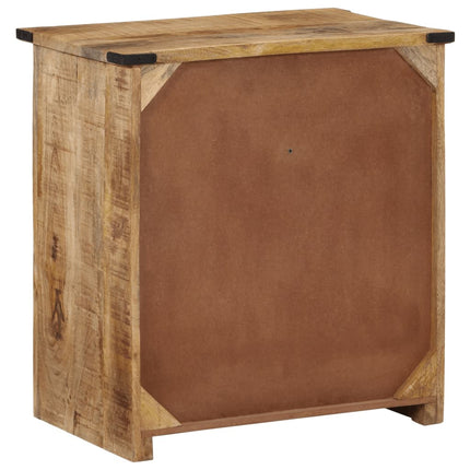 Skänk med 2 lådor 55x35x60 cm massivt mangoträ