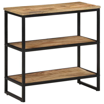 Avlastningsbord 70X35X Massivt Grovt Mangoträ