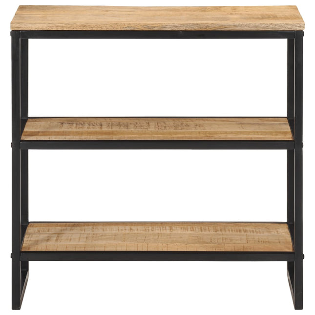 Avlastningsbord 70X35X Massivt Grovt Mangoträ