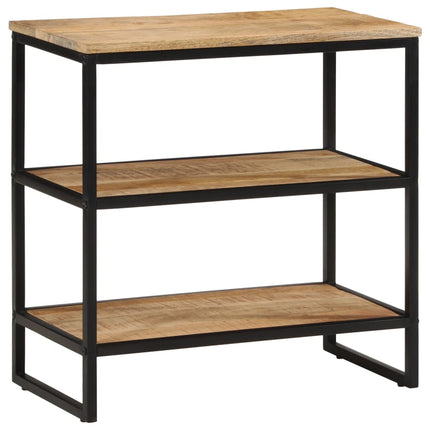 Avlastningsbord 70X35X Massivt Grovt Mangoträ