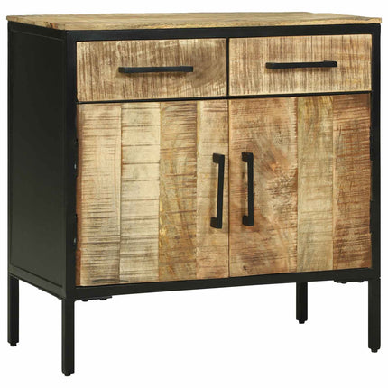 Sideboard med låda 70 x 35 x 70 cm Massivt Mangoträ