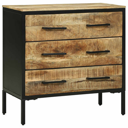 Sideboard med låda 70 x 35 x 70 cm Massivt Mangoträ