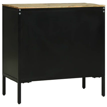 Sideboard med låda 70 x 35 x 70 cm Massivt Mangoträ
