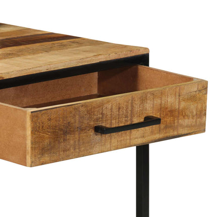 Konsolbord Brun 100 x 55 x 89.5 cm Massivt Mangoträd och Metall