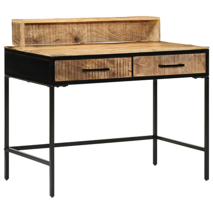 Konsolbord Brun 100 x 55 x 89.5 cm Massivt Mangoträd och Metall