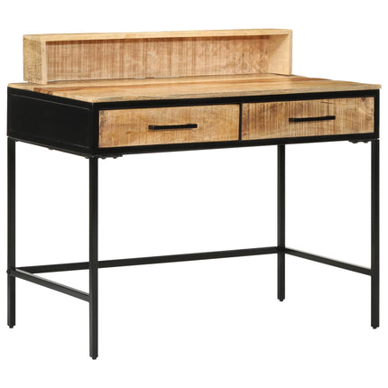 Konsolbord Brun 100 x 55 x 89.5 cm Massivt Mangoträd och Metall
