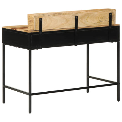 Konsolbord Brun 100 x 55 x 89.5 cm Massivt Mangoträd och Metall