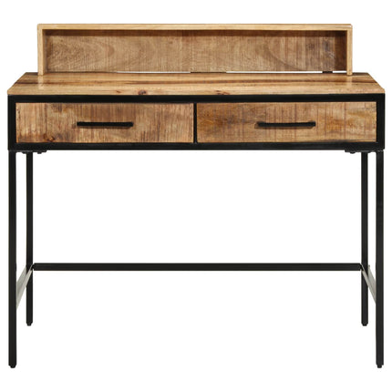 Konsolbord Brun 100 x 55 x 89.5 cm Massivt Mangoträd och Metall