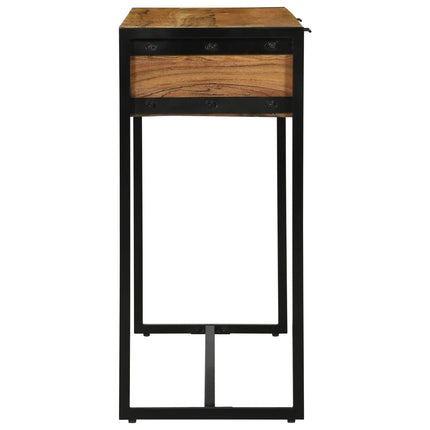 Konsolbord med låda Brun 90 x 35 x 75 cm Massivt Akaciaträ