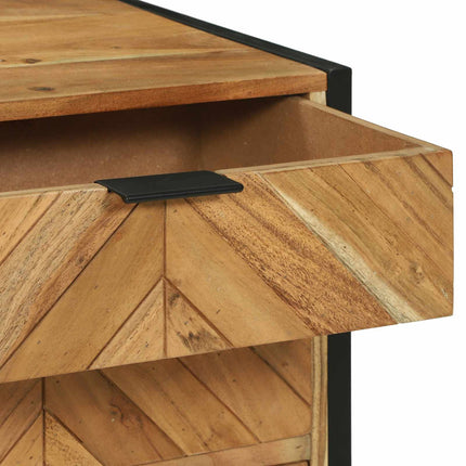 Sideboard 50 x 35 x 75 cm Massivt akaciaträ
