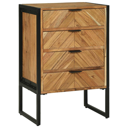Sideboard 50 x 35 x 75 cm Massivt akaciaträ