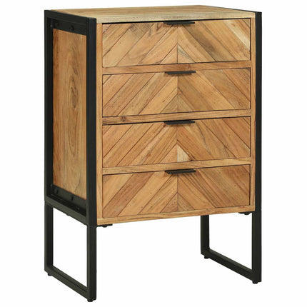 Sideboard 50 x 35 x 75 cm Massivt akaciaträ