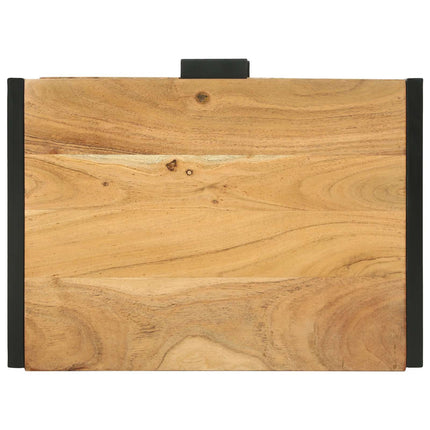 Sideboard 50 x 35 x 75 cm Massivt akaciaträ