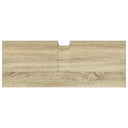Tvättställsskåp sonoma-ek 80x30x60 cm konstruerat trä