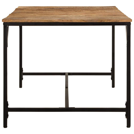 Matbord 180x90x75 cm massivt trä grov mango