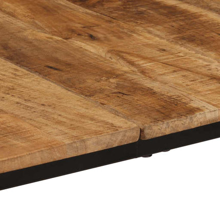 Matbord 180x90x75 cm massivt trä grov mango