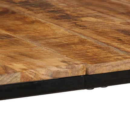 Matbord 200x100x75 cm massivt trä grov mango