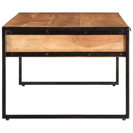 Soffbord 110x55x40 cm massivt akaciaträ