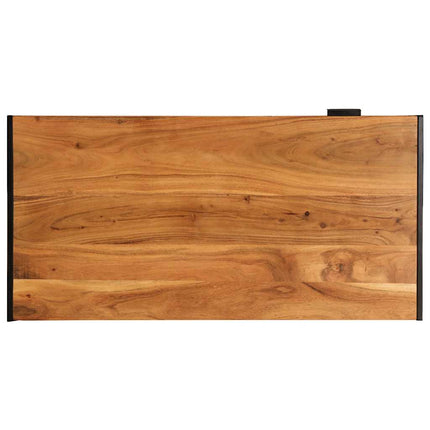 Soffbord 110x55x40 cm massivt akaciaträ
