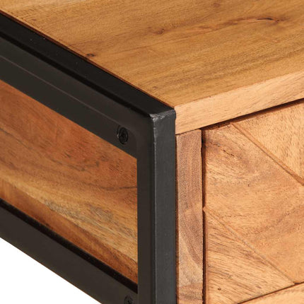 Soffbord 110x55x40 cm massivt akaciaträ