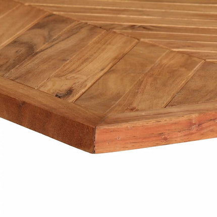 Matbord 140x70x75 cm massivt trä akacia