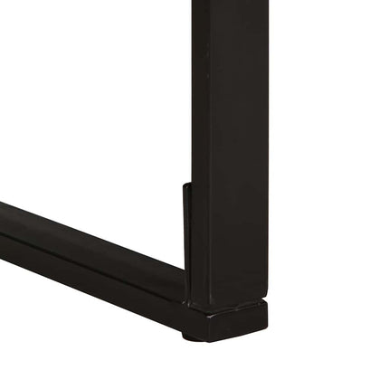 Matbord 140x70x75 cm massivt trä akacia