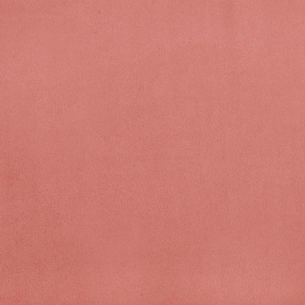 Bäddsoffa 2-sits rosa sammet