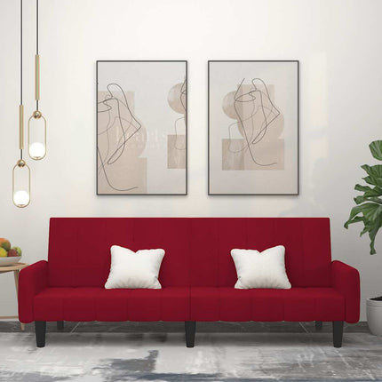 Bäddsoffa 2-Sits Sammet