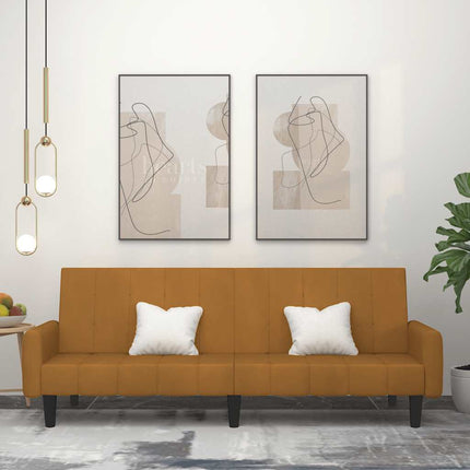 Bäddsoffa 2-Sits Sammet