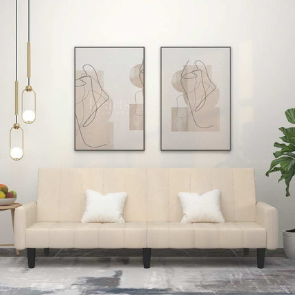 Bäddsoffa 2-Sits Sammet