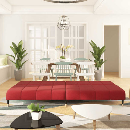 Bäddsoffa 2-Sits Sammet