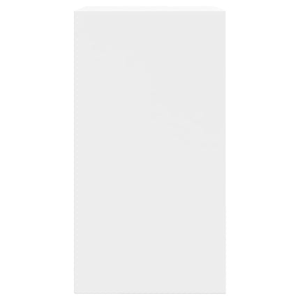 Skohylla vit 60x34x63,5 cm konstruerat trä