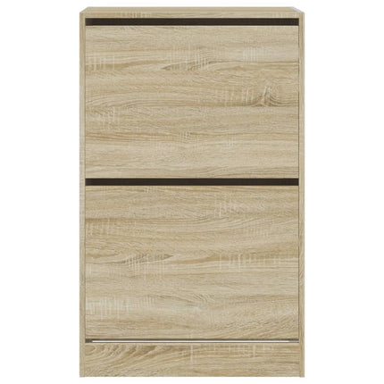 Skohylla sonoma-ek 60x34x96,5 cm konstruerat trä