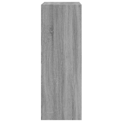 Skohylla grå sonoma 60x34x96,5 cm konstruerat trä