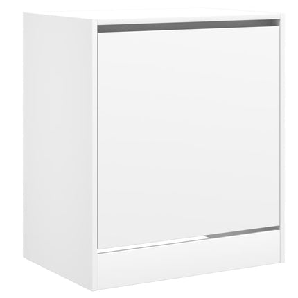 Skohylla vit 60x42x69 cm konstruerat trä