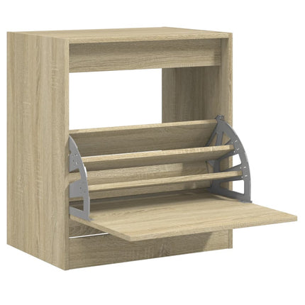 Skohylla sonoma-ek 60x42x69 cm konstruerat trä