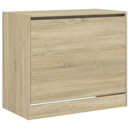Skohylla sonoma-ek 80x42x69 cm konstruerat trä