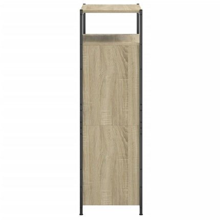 Skohylla sonoma-ek 60x34x112 cm konstruerat trä
