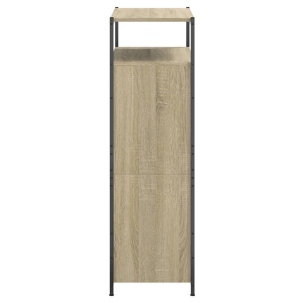Skohylla sonoma-ek 75x34x112 cm konstruerat trä