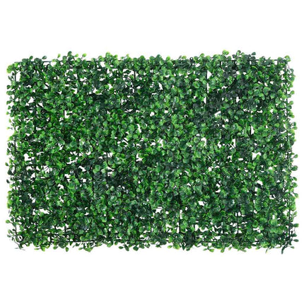 Konstväxt växtvägg 6 st grön 40x60 cm
