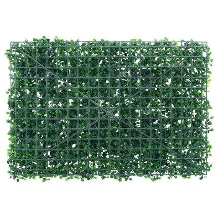 Konstväxt växtvägg 6 st grön 40x60 cm