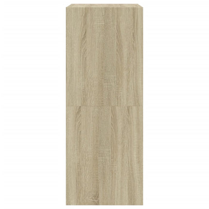 Skoskåp med 2 flip-lådor sonoma-ek 60x42x108 cm