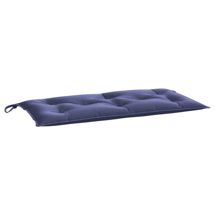 Bänkdynor för trädgården 2st marinblå 100x50x7cm oxfordtyg
