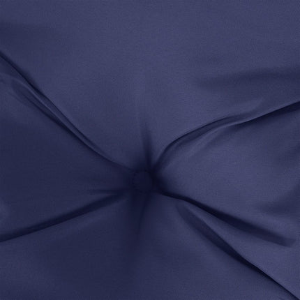Bänkdynor för trädgården 2st marinblå 100x50x7cm oxfordtyg