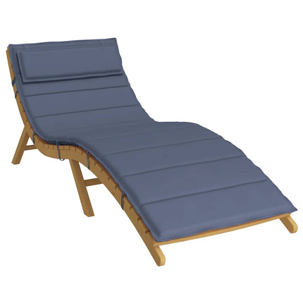 Dyna till solsäng marinblå 180x60x4 cm oxfordtyg