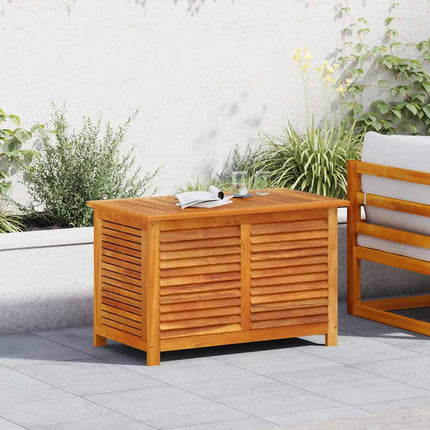 Dynbox 90x50x56 cm massivt akaciaträ