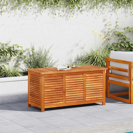 Dynbox 113x50x56 cm massivt akaciaträ